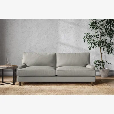 Nkuku Nkuku Marri Sofa | Make To Order | Grand | Brera Linen Smoke