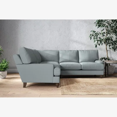 Nkuku Nkuku Marri Corner Sofa | Make To Order | Large | Recycled Cotton Horizon