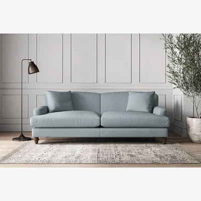 Nkuku Nkuku Deni Sofa | Make To Order | Grand | Recycled Cotton Horizon