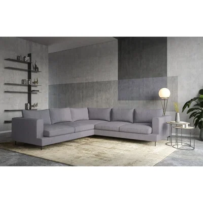 Out & Out Original Lazy - Corner Sofa - Soft Light Grey
