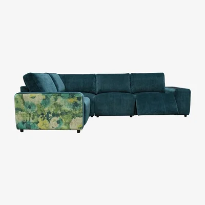 Downtown Jay Blades X G Plan Morley Power Recliner Corner Sofa - Leather