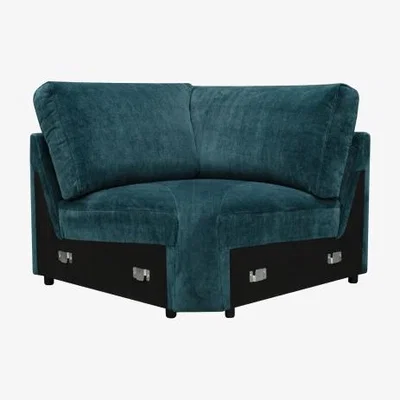 Downtown G Plan Vintage Morley Fabric Corner Sofa Unit - Grade A