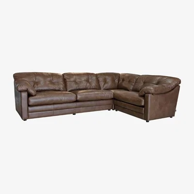 Downtown Alexander & James Alexander and James Bailey Corner Sofa - 3 Corner 1 Sofa Lhf - Cal/Jin Leather