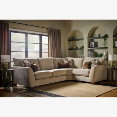 Downtown Morgan 4 Seater Corner Sofa in Fabric - LH2 / COR / RH1 - Fabric Grade A