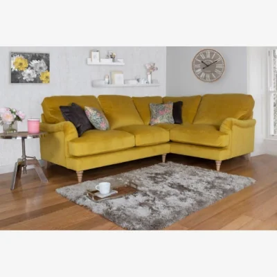 Downtown Lorelai 4 Seater Corner Sofa - Fabric Grade E - L2C/RH2