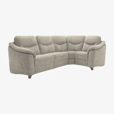 Downtown G Plan Jackson Fabric 3 Fixed 1 Recliner Sofa Power Lhf W/Usb