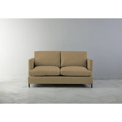 Perch and Parrow Justin Two-Seater Sofa in Ginger Tea