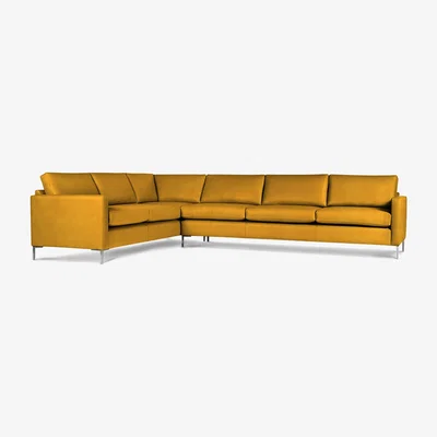 Perch and Parrow Delcor Metro Corner Unit in Medallion Gold