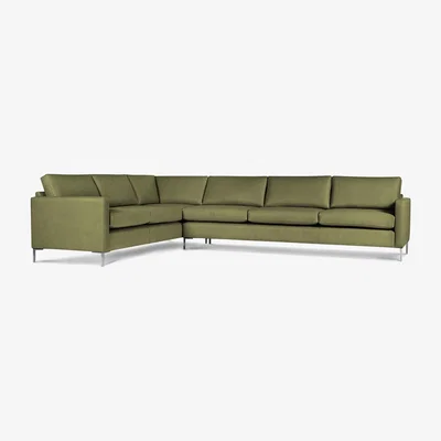 Perch and Parrow Delcor Metro Corner Unit in Juniper Green