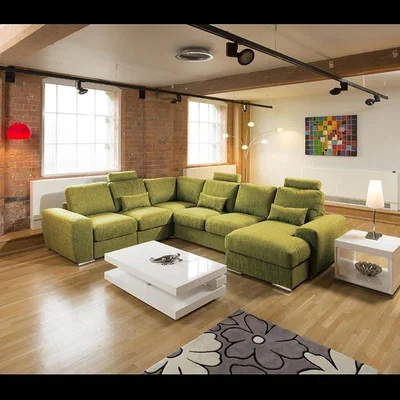 Quatropi Large Luxury L Shape Corner Cinema Sofa Chaise Any Colour Grande 4RH
