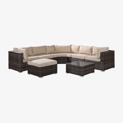 The Range Nova Hampton Corner Sofa Set - Brown