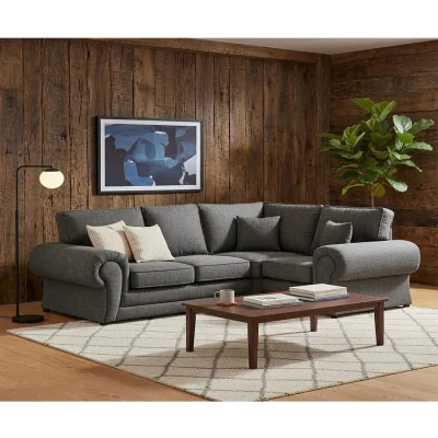 The Range Wilcot 2C1 Right Hand Corner Sofa (Lisbon Grey)