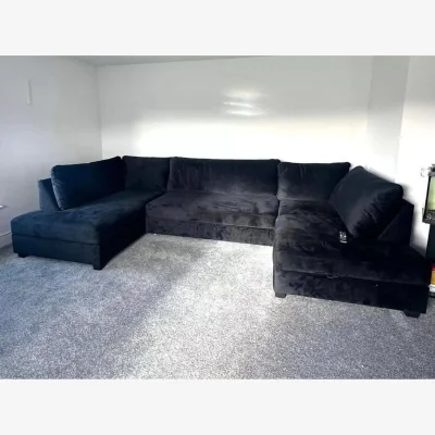 The Range Cinema U Shape in Soft Plush Corner Sofa