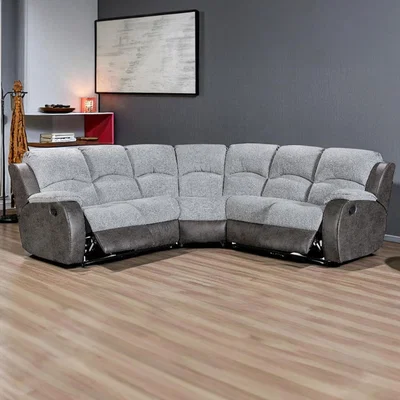 The Range Charleston Corner 7 Seater Sofa  - Grey