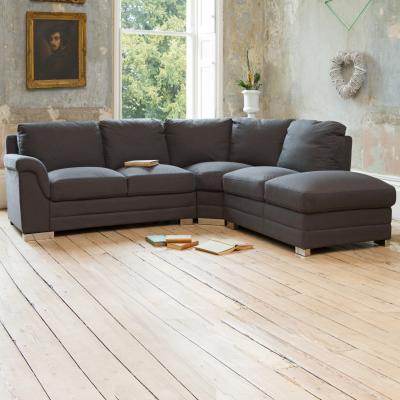 The Range Canterbury Fabric Corner Sofa - Grey