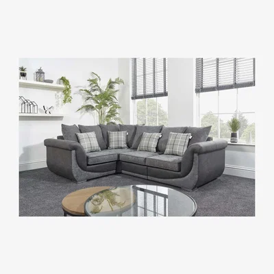 The Range Balmoral Corner Sofa 2 and 1 Seater - Grey
