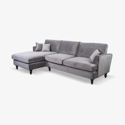 The Range Barry Corner LHF Sofa - Grey