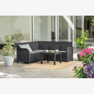 The Range 3 Piece Keter Rosalie Corner Set