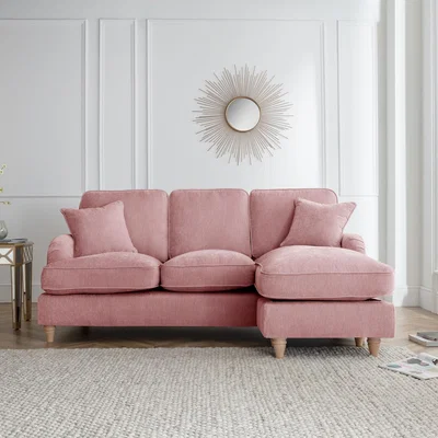 The Range The Eva Right Hand Chaise - Plum