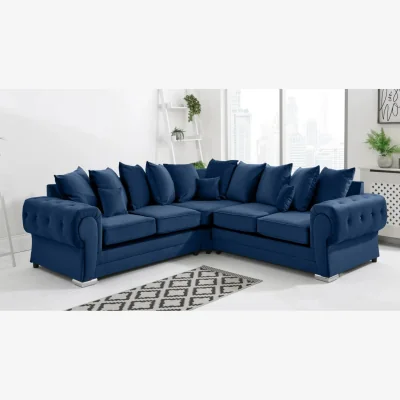 The Range VERONA Plush Fabric 2 Corner 2 (2C2) Scatter Back Sofa
