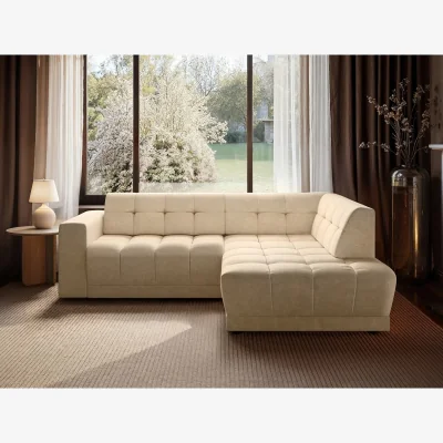 The Range Asta 3 Seater Right Corner Sofa - Cream