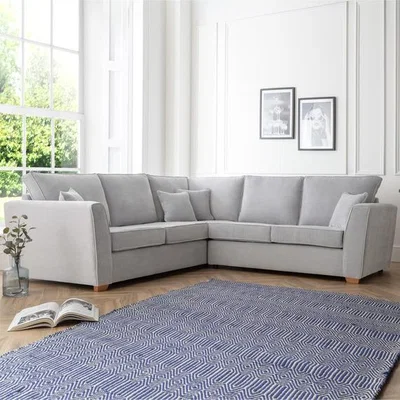 The Range The Grace Large Corner Sofa - Ice