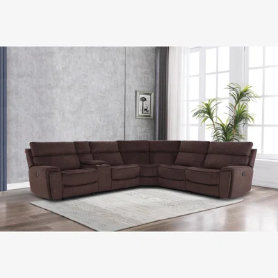 The Range Cancun Corner Sofa - Brown