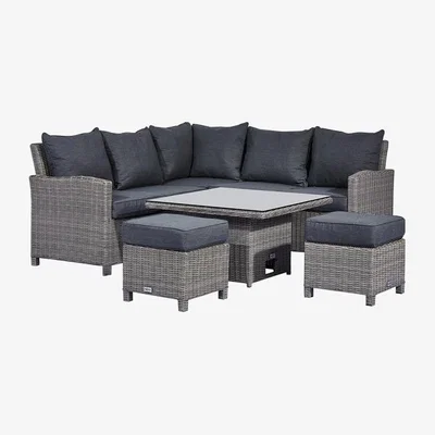 The Range Compact Rising Corner Set-White Wash