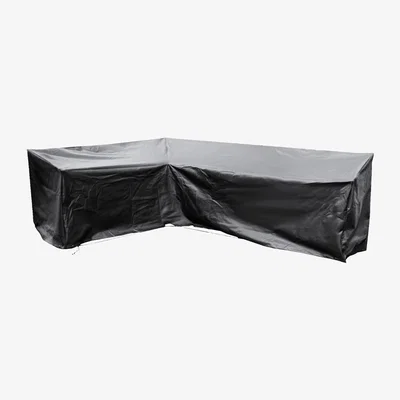 The Range Cozy Bay EZBreathe XL Left L Shape Sofa Cover - Black