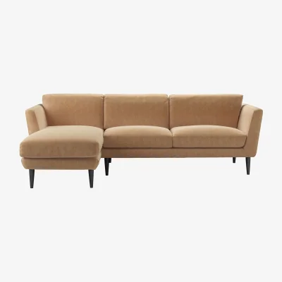 Sofa.com Holly Medium LHF Chaise Sofa in Biscotti Brushstroke - sofa.com