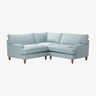 Sofa.com Isla Small Corner Sofa in Exhale Vermeer Linen - sofa.com