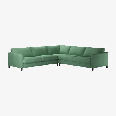Sofa.com Izzy Large Corner Sofa in Celadon Easy Cotton