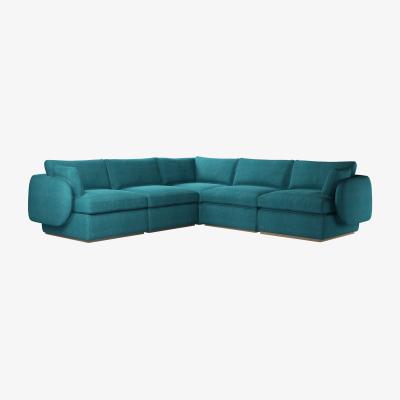 Sofa.com Ren Medium Corner Sofa in Maldives Easy Cotton
