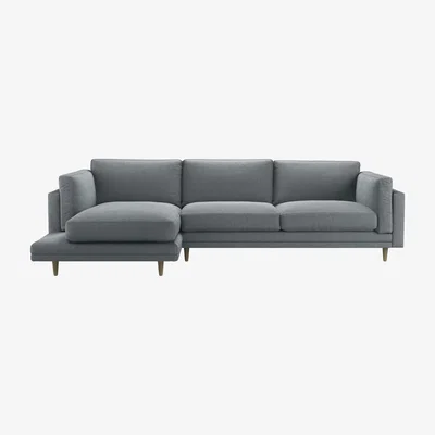 Sofa.com Marco LHF Chaise Sofa in Burnham Norfolk Cotton