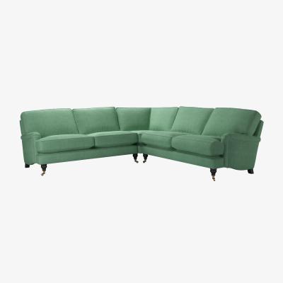Sofa.com Bluebell Large Corner Sofa in Celadon Easy Cotton
