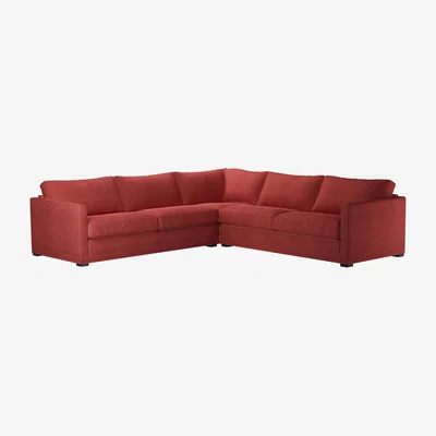 Sofa.com Aissa Large Corner Sofa in Indian Summer Easy Cotton