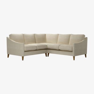 Sofa.com Iggy Small Corner Sofa in Pampas Hygge Smart Linen