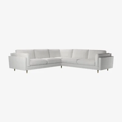 Sofa.com Marco Corner Sofa in Hidden Cove Brushed Linen Cotton