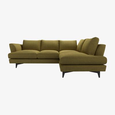 Sofa.com Lars RHF Open End Corner Sofa in Mossymere Norfolk Cotton