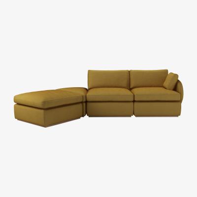 Sofa.com Ren RHF Modular Sofa in Solstice Heathland Weave