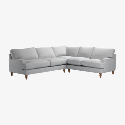 Sofa.com Isla Asym. Crn: LHF 2.5 Seat w RHF 2 Seat in White Cliffs Whitstable - sofa.com