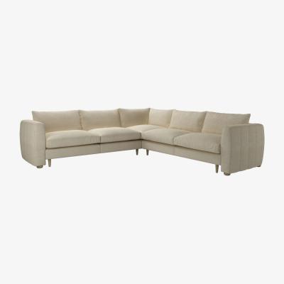 Sofa.com Tiffany Medium Corner Sofa in Pampas Hygge Smart Linen