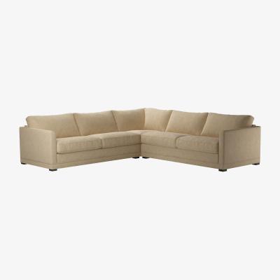 Sofa.com Aissa Large Corner Sofa in Nordic Pine Hygge Chunky Weave