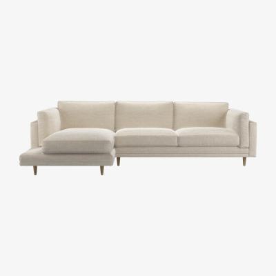 Sofa.com Marco LHF Chaise Sofa in Jasmine Silky Jacquard Weave