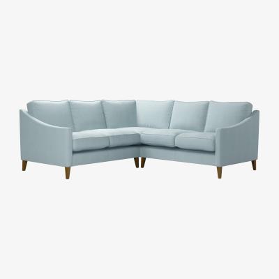 Sofa.com Iggy Small Corner Sofa in Exhale Vermeer Linen - sofa.com