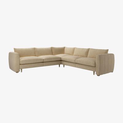Sofa.com Tiffany Medium Corner Sofa in Nordic Pine Hygge Chunky Weave