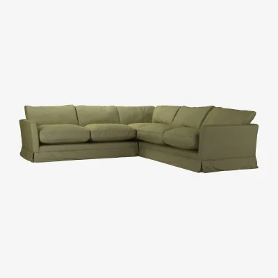 Sofa.com Otto Medium Corner Sofa in Lichen Heathland Weave - sofa.com