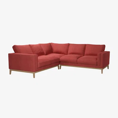 Sofa.com Costello  Medium Corner Sofa in Indian Summer Easy Cotton