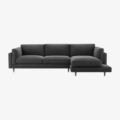 Sofa.com Marco RHF Chaise Sofa in Arctic Seal Easy Cotton