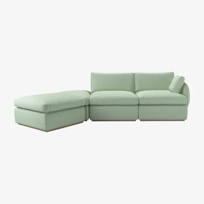 Sofa.com Ren RHF Modular Sofa in Miami House Basket Weave